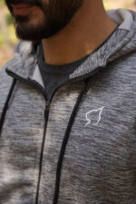 سوییشرت تمام زیپ مردانه - تصویر 5